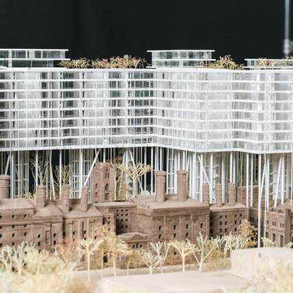 Presentation of the architectural complex "Badaevsky"