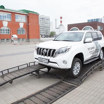 Тест-драйв Toyota в Парке Легенд-69