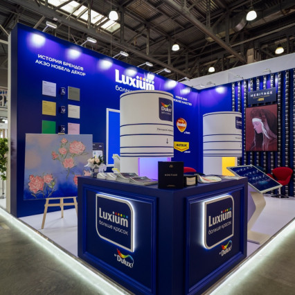 Stand for Akzo Nobel at MosBuild 2025