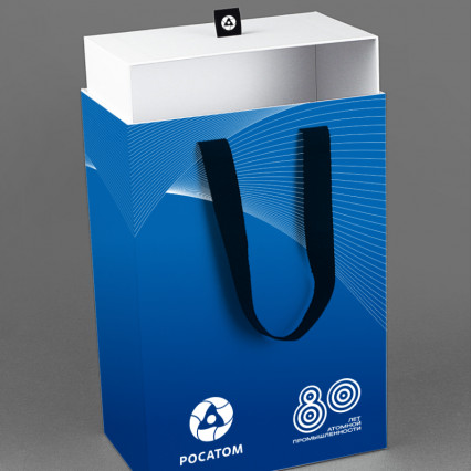 Проект оформления сувенирной продукции для Росатом